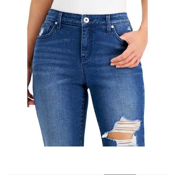 Distressed Boyfriend Jeans - Picture 4 of 6